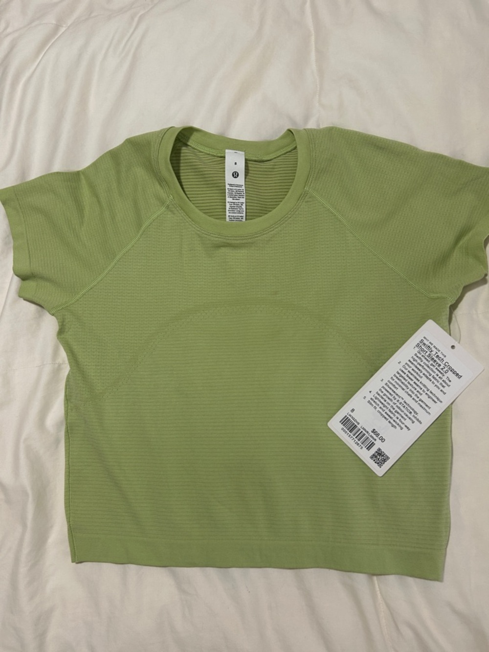Lululemon Swiftly Tech Cropped size 8